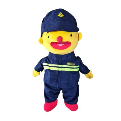 3 delig politie uniform modern