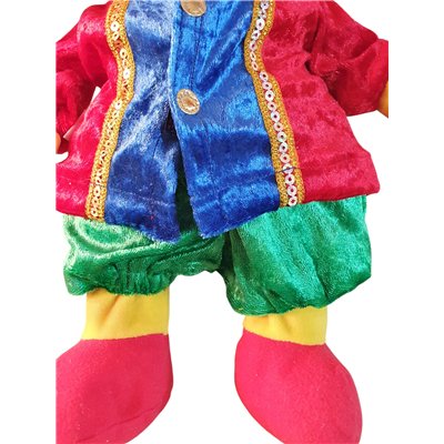 4 dlg zwarte piet pak v682