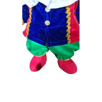 4 dlg zwarte piet pak v682