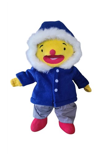 winterjas met capuchon, gevoerd