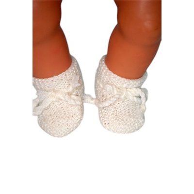 Gebreide slofjes  div. kleuren 