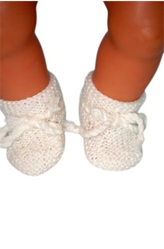 Gebreide slofjes  div. kleuren 