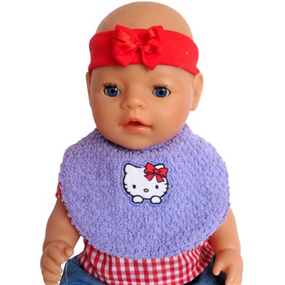 Haarband met strikje div. kleuren 16 d