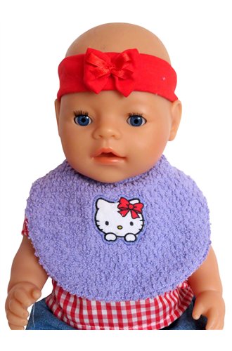 Haarband met strikje div. kleuren 16 d