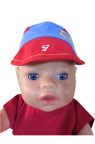 Hoedje ChouChou blue/red 7 Zapf 