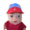 Hoedje ChouChou blue/red 7 Zapf 