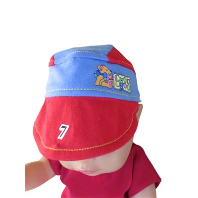 Hoedje ChouChou blue/red 7 Zapf 