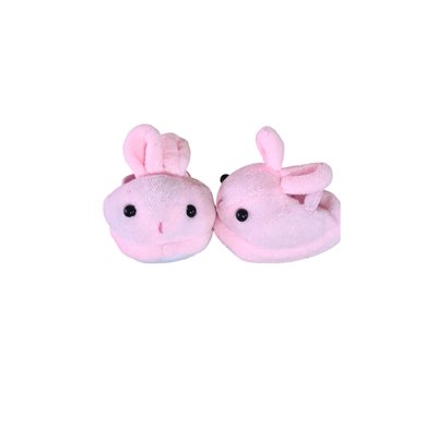 Konijnen slippers roze