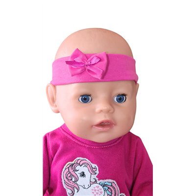 Haarband met strikje, div. kleuren V16