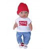 T shirt Coca Cola wit V164 