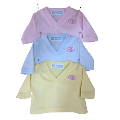 t shirt Zapf V hals di. kleuren 