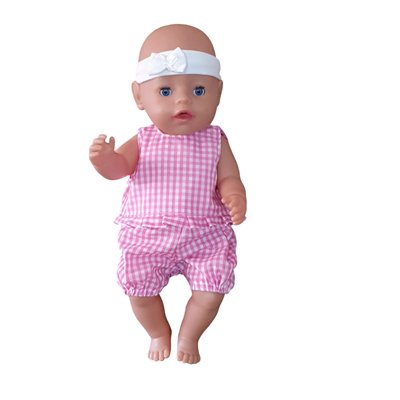 2 dlg zomersetje met ruches 