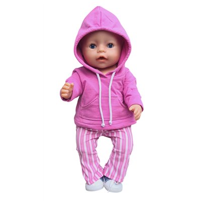 Sweater met capuchon  en zak