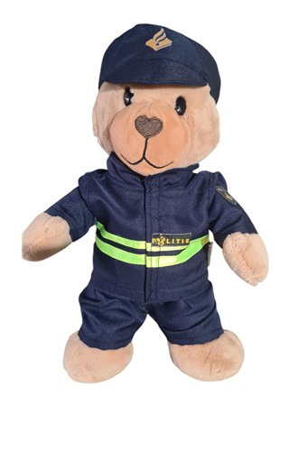 politie uniform modern 3 dlg