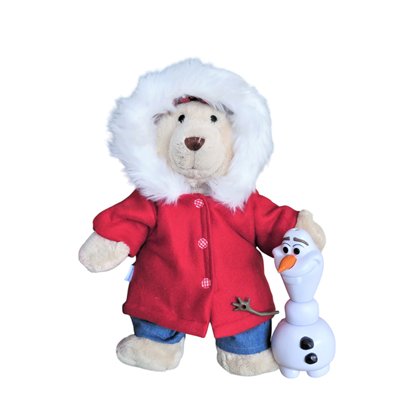 Winterjas met bontcapuchon