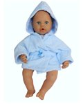 Badjas met capuchon 