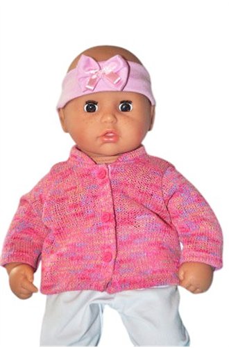 vest met lange mouwen effen