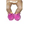 Nijlpaard slippers  fuchia