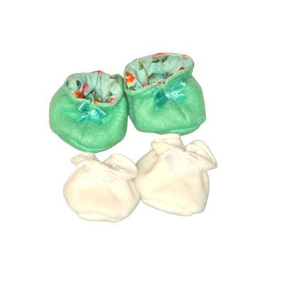 Slofjes fleece, gevoerd