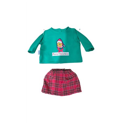  Kerst rok setje , 2 dlg