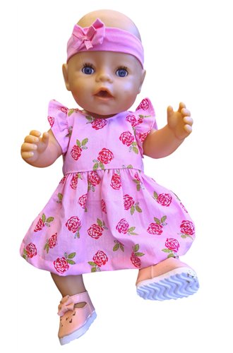 jurkje kapmouwtjes V721