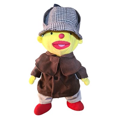 Sherlock Holmes outfit 4 delig