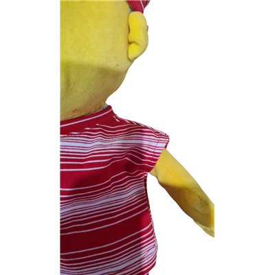 shirt + muts rood wit