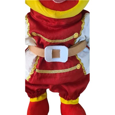Prins pak klassiek rood 4 dlg V707