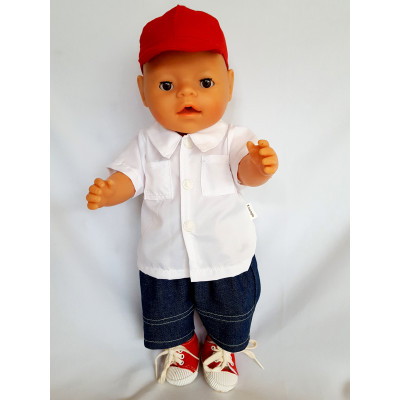 Overhemd korte mouw/zakjes