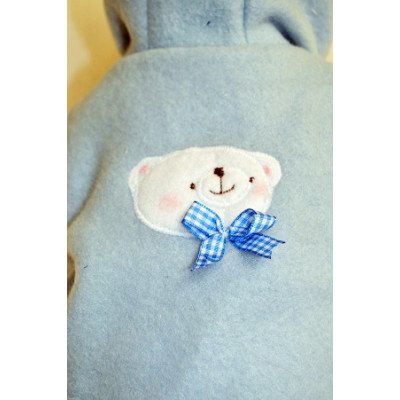 Winterjas met berenoortjes