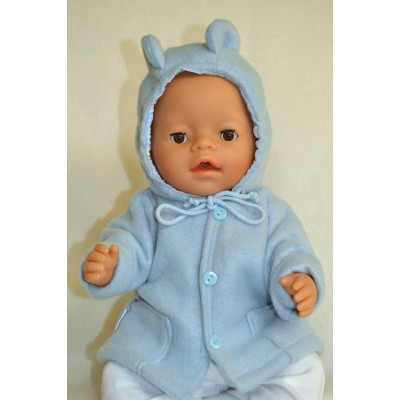 Winterjas met berenoortjes