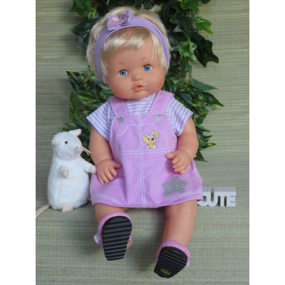 Tuinrok & Tshirt lila V77