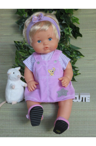 Tuinrok & Tshirt lila V77