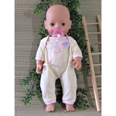 overall Zapf met speen geel 13 d