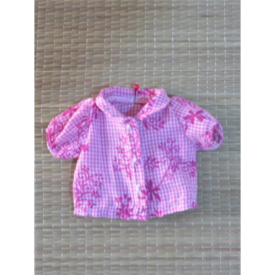 Bloesje korte pofmouw motief