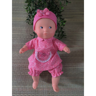 3 dlg jurksetje roze 101d