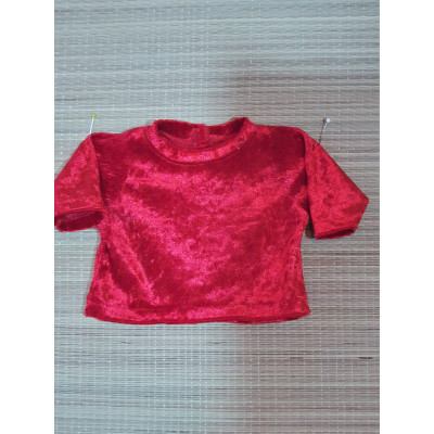 t shirt velours V241