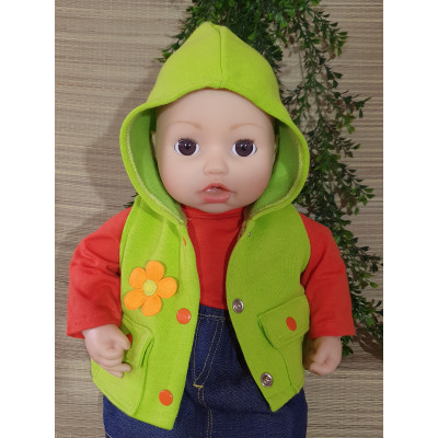 Jackje  met capuchon en zakken V59