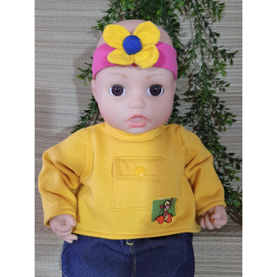 Top geel " Tigger"   V77