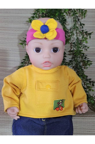 Top geel " Tigger"   V77