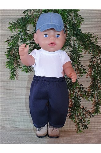 Joggingbroek blauw V350